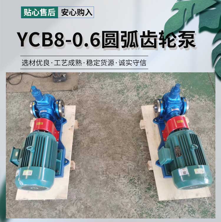 YCB8-0.6圓弧齒輪泵